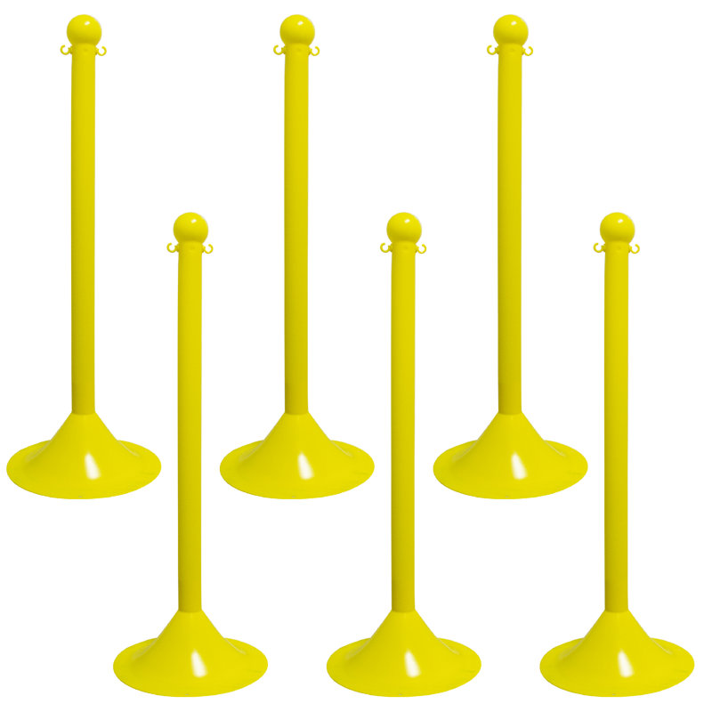 Poteau de poteaux, Jaune