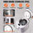 VEVOR 3.2 qt. Stainless Steel Whistling Electric Tea Kettle