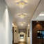 Lustre carré à 1 lumière DEL avec accents Crytal Daevaughn-945382895
