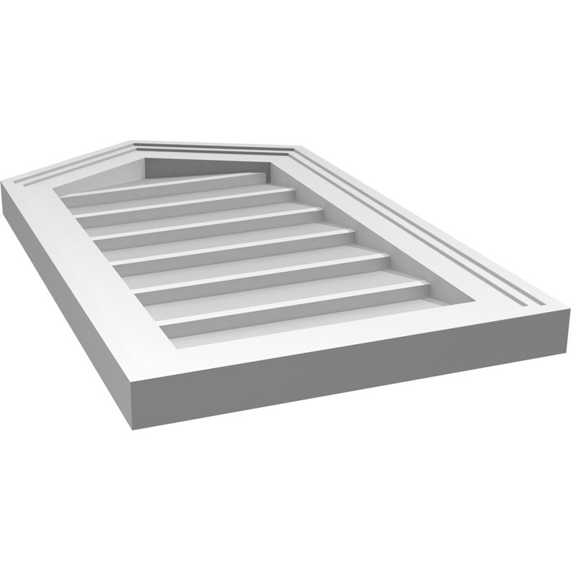 Ventilateur à pignon en uréthane non-fonctionnel Signature, H 24 po x l 14 po x P 1,5 po