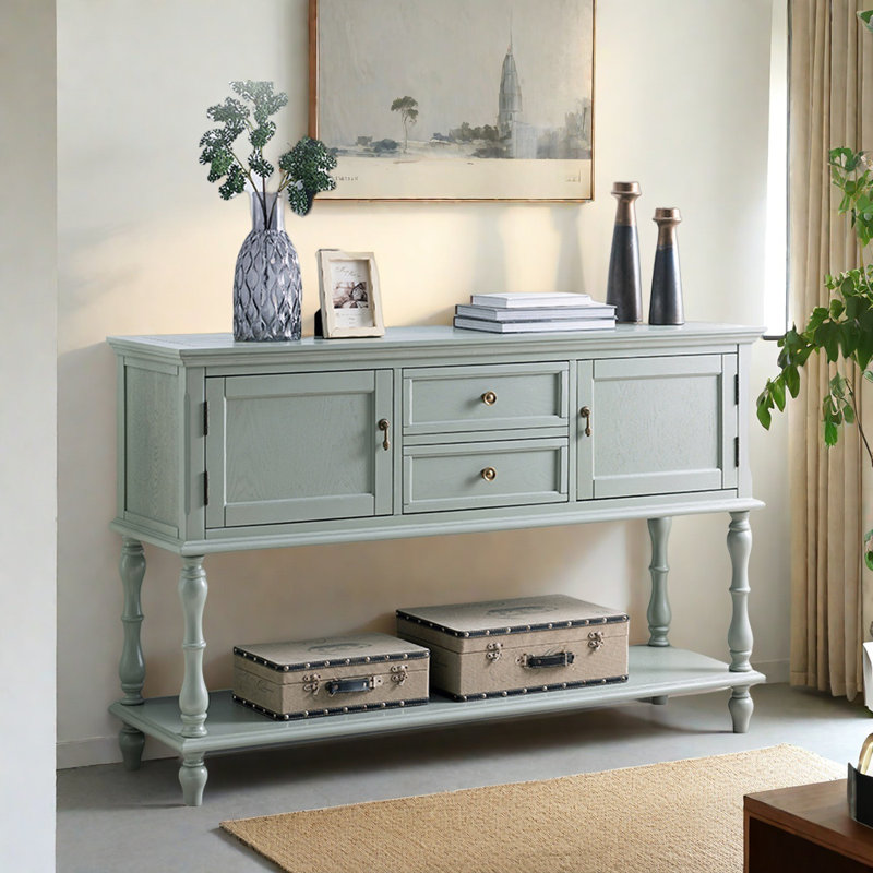 Retro Simple Solid Wood Sideboard