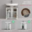 Scheinman Freestanding Under Sink Cabinet