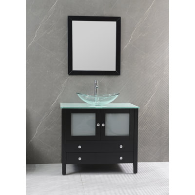 Ensemble de meuble-lavabo simple 36 po Najely