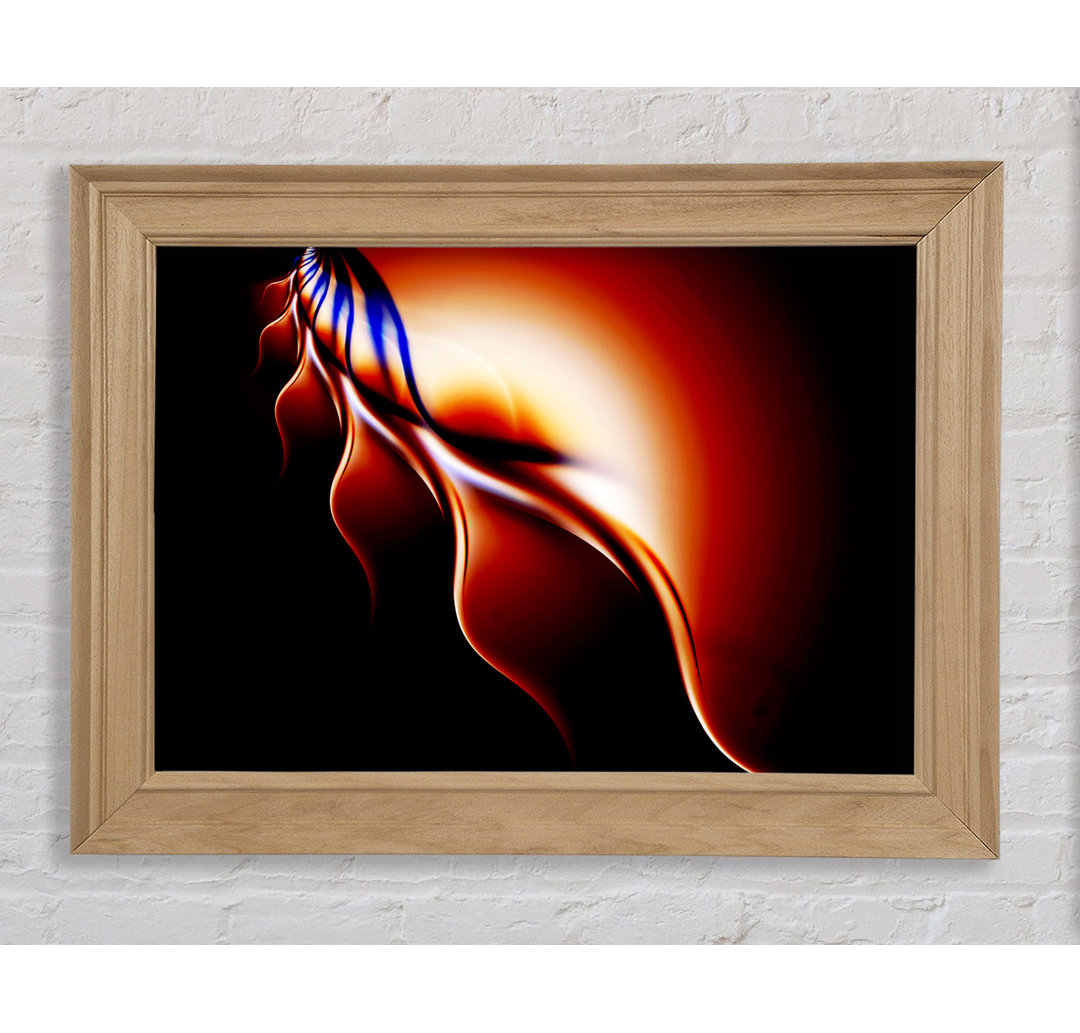 Flames Of Passion - Einzelne Bilderrahmen Kunstdrucke