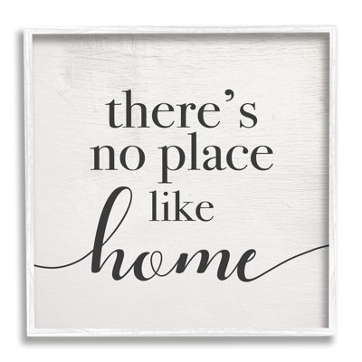 No Place Like Home, rustique