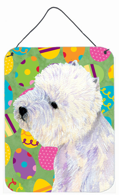 Unframed Print on Metal, Westie 2
