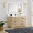 Porto 55'' Free Standing Single Bathroom Vanity with Quartz Top-2010668840-2010708811