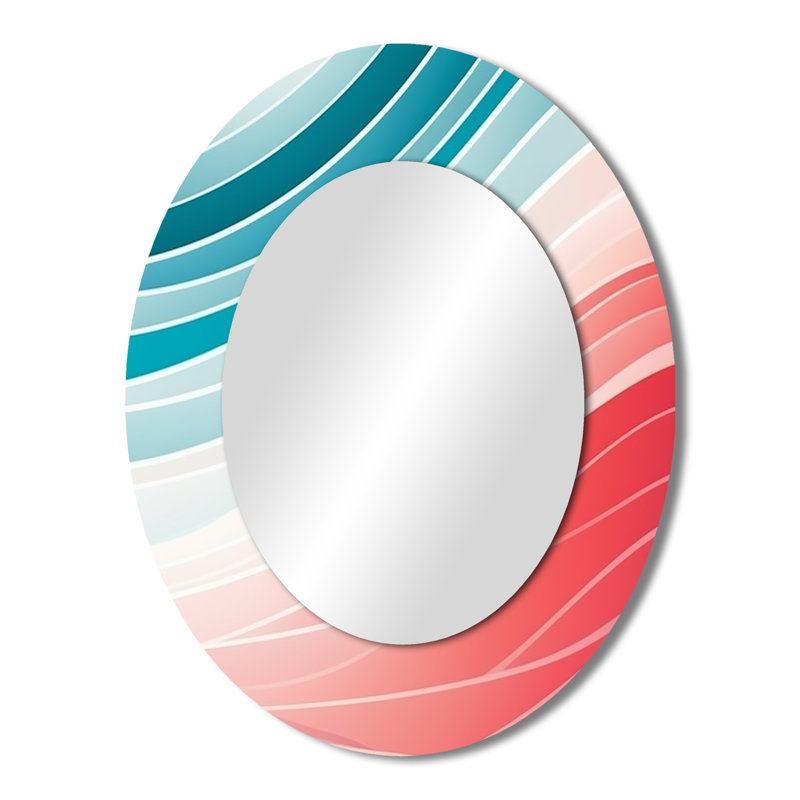 Miroir mural moderne Bold, 43 po x 33 po