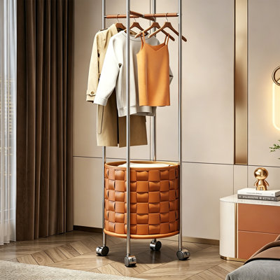 Portemanteau moderne avec panier de rangement