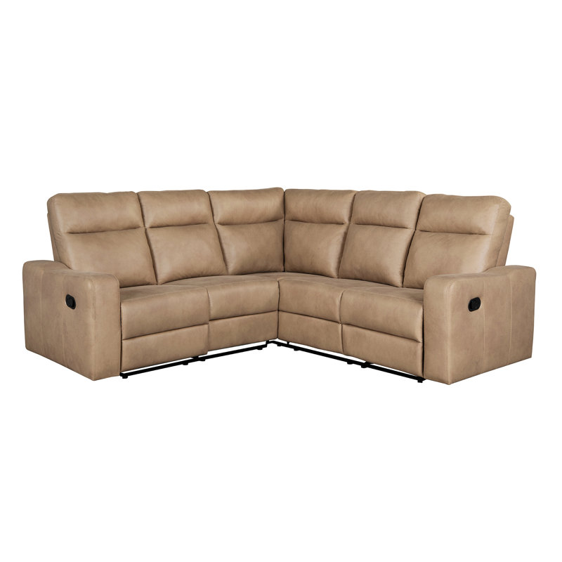 Fauteuil inclinable avec 2 porte-gobelets, Tissu brun Palomino