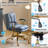 24" W Swivel Upholstered PU Office Chair-1377498466
