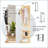 360° Rotating Full Length Mirror with Coat Rack and Storage Hooks