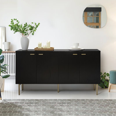 Buffet moderne de 63 po avec tablettes réglables Clintwood