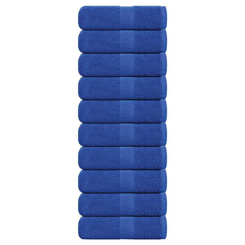 Semyon 100% Cotton Fingertip Towel, Blue