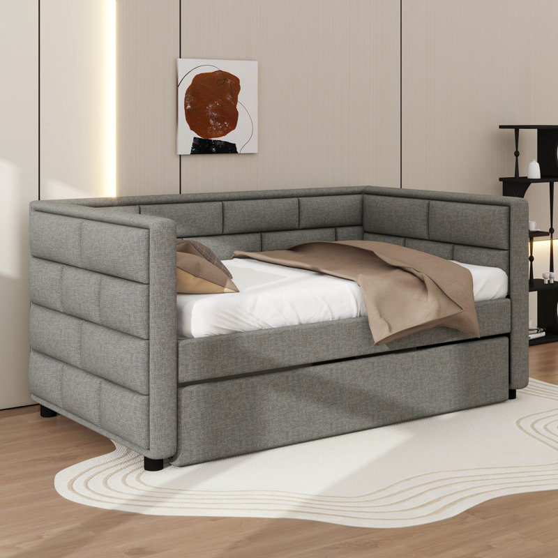 A Twin-Size Daybed With Built-In Trundle