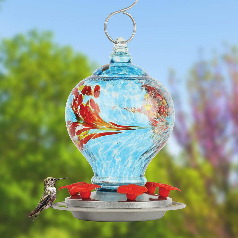 Mangeoire à colibri en verre Noritoshi