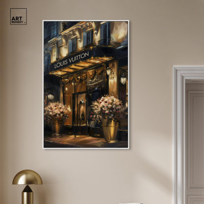 «Elegant Night Storefront» par Art Remedy