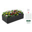 Lit de jardin surélevé galvanisé Kymari, plusieurs tailles au choix, supports de plantes offerts-1425902164-1439304221-1438991577