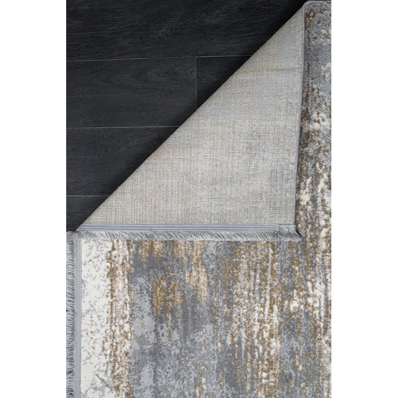Allissa Abstract Machine Made Indoor / Outdoor Area Rug, Rectangle 80 x 150cm
