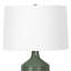 Temperance Ceramic Table Lamp (Olive)