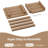 2-Tier Outdoor Table - Durable Side Table for Adirondack Chairs & Patio-1743530347