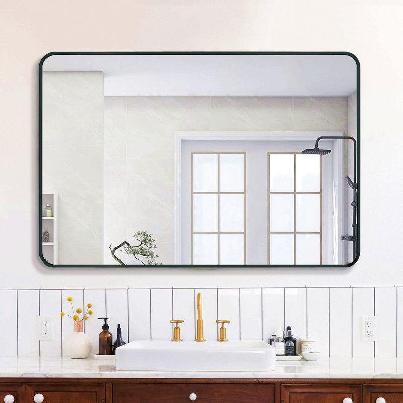Miroir de salle de bain 30x40, Noir