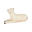 Goat Sculpture, Laying, Gel Coat