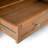 Warm Shaker 36"W Solid Wood Square Coffee Table with Two Drawers and Open Shelf-335872249