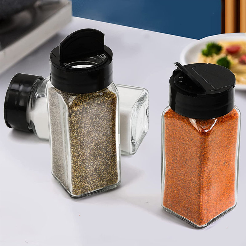30 pots en verre d'épices 4 oz