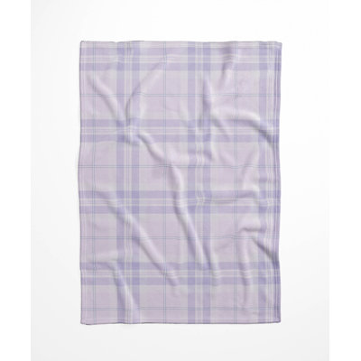Vinny Tartan Velveteen Fleece Blanket