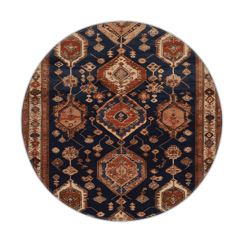 Tapis turc intérieur et extérieur brun, Rectangulaire 8 pi x 10 pi