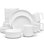 Noritake ColorTex Stone 16-Piece Dinnerware Set, Service for 4