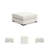 Mauzy Oversized Accent Ottoman