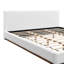 Lit rembourré Boucle avec base en bois texturé grain-124082531