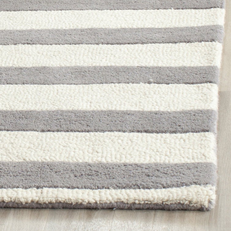 Erol Hand Tufted Wool Striped Rug