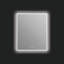 Miroir mural rectangulaire DEL 30 "x 36" avec cadre en aluminium, désembueur, température et luminosité réglables Eden - noir mat-120782394-106331070