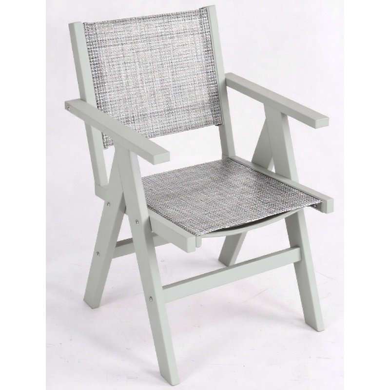 Chaise de salle à manger élégante, Gris