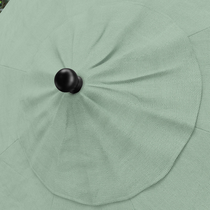 Parasol de marché 9 pi Montiara, Palette brume