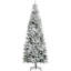 Arbre de Noël artificiel pin enneigé 9 pi
