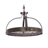 Gourmet USA Handcrafted Dutch Crown Hanging Pot Rack
