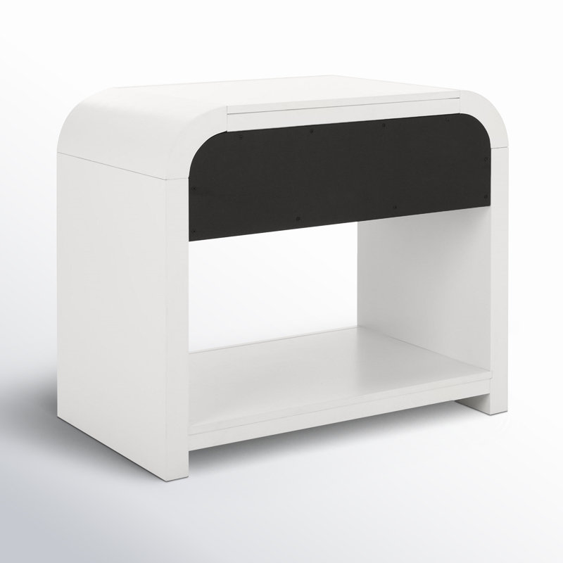 Liabella 1 - Drawer Nightstand, White