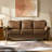 Dielle Transitional 81" Wide Leather Sofa with Solid Wood Legs-102341302