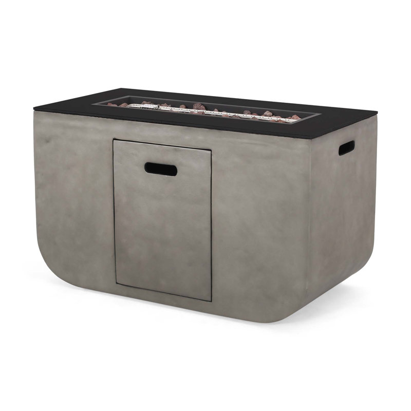40" Rectangle Mgo Fire Pit-50 000 Btu