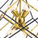 Castille 8 - Light 72.3''h Dimmable Geometric Chandelier