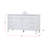Readington 60'' Single Bathroom Vanity with Engineered Marble Top-547219080
