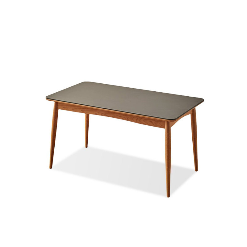 Table de salle à manger Modern, Noir, H 29,53 po x L 62,99 po x l 31,5 po
