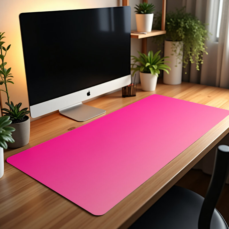 Polyester Desk Pad, 14.4x12.1