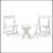 Markitta 2 - Person Patio Dining Set Rectangular Table-1101981200