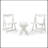 Markitta 2 - Person Patio Dining Set with Rectangular Table-1101981200