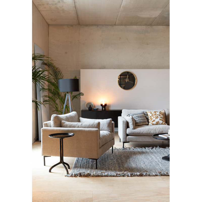 Summer Loveseat, Beige Polyester Blend